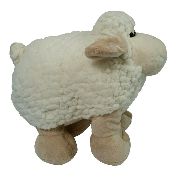 bebe Sammy The Sheep Plush Pillow Stuffed Animal - Picture 2 of 6
